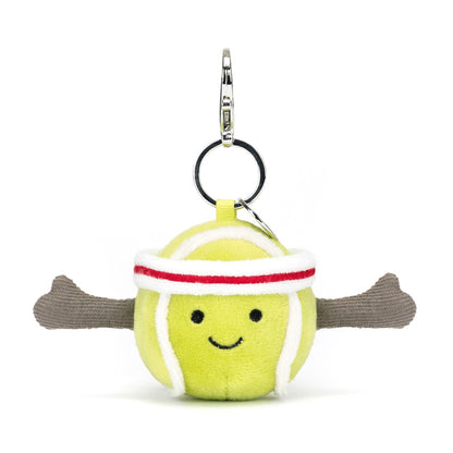 Jellycat Keychain, Fun, Amuseables Sports Tennis Ball Pendant - 13 cm