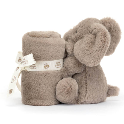 Baby Jellycat Luxe Comfort Blanket, Smudge Elephant