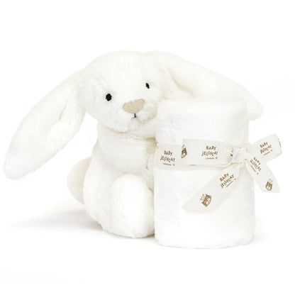 Baby Jellycat Luxe Comfort Blanket in Gift Box, Luna the Bunny