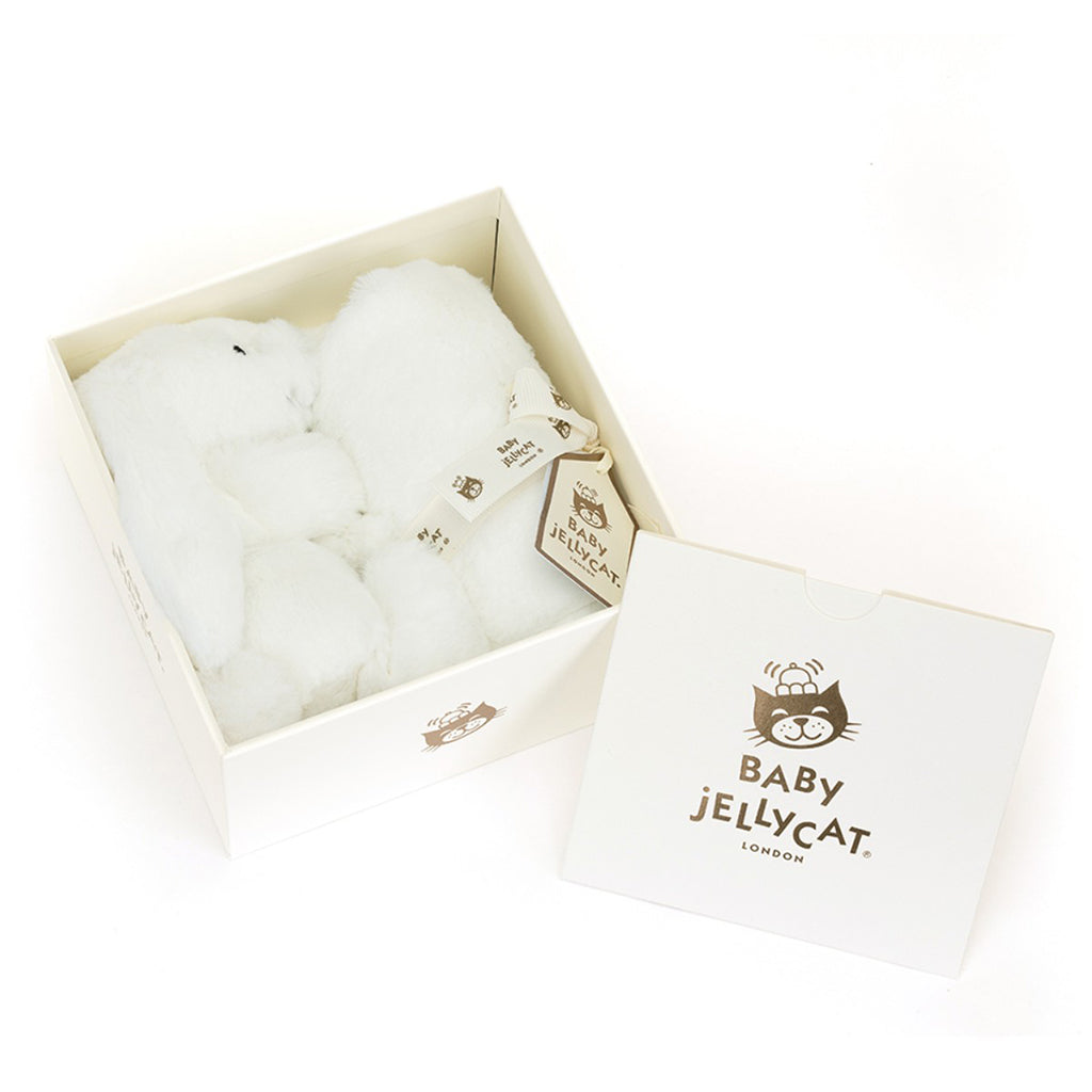Baby Jellycat Luxe Comfort Blanket in Gift Box, Luna the Bunny