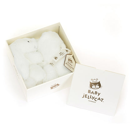 Baby Jellycat Luxe Comfort Blanket in Gift Box, Luna the Bunny