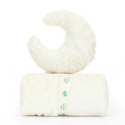 Baby Jellycat Plush, Amusables Lovey - Moon