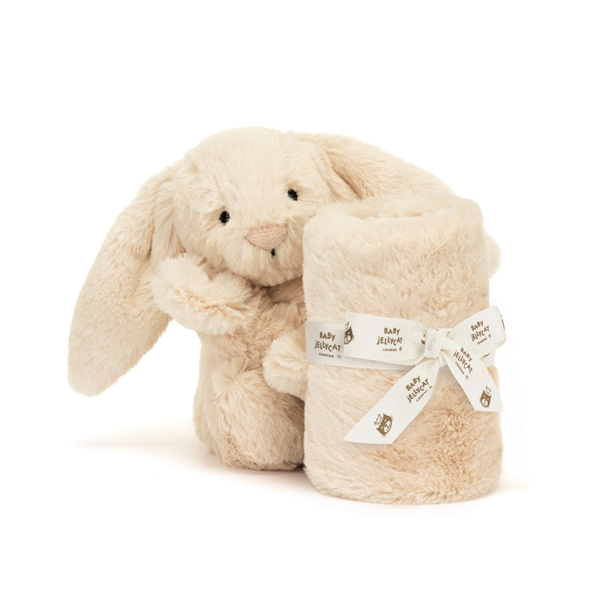Jellycat Luxe Baby Security Blanket in Gift Box, Willow Bunny
