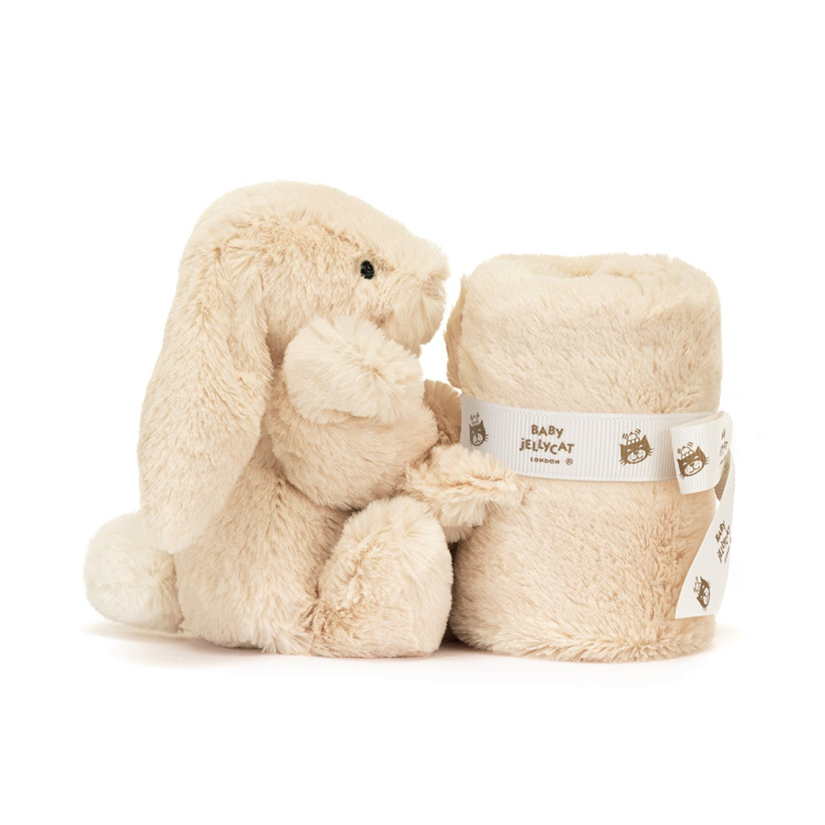 Jellycat Luxe Baby Security Blanket in Gift Box, Willow Bunny