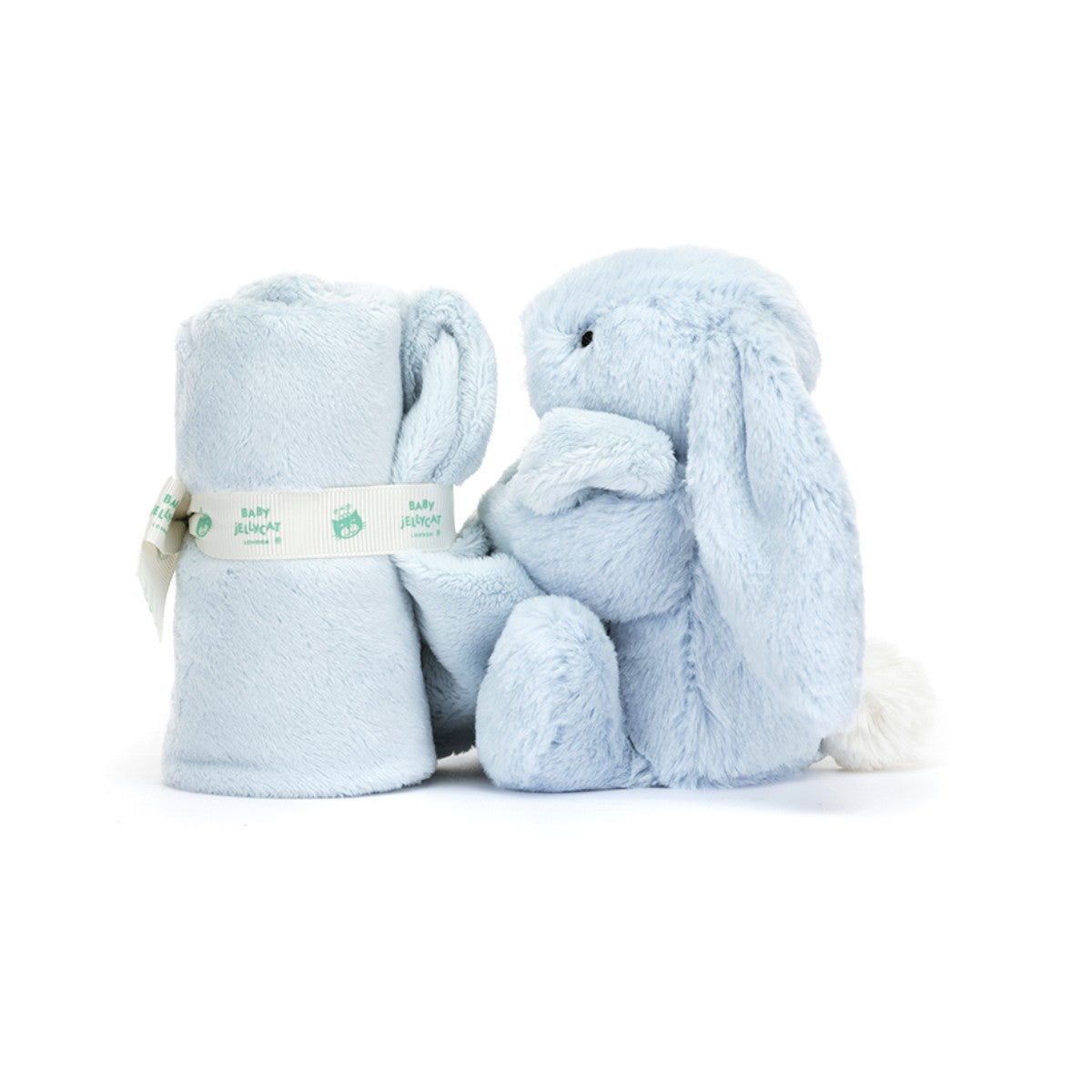 Baby Jellycat Bashful Security Blanket, Bunny - Light Blue
