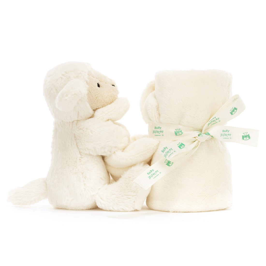 Baby Jellycat Plush, Bashful Snuggly Blanket - Lamb