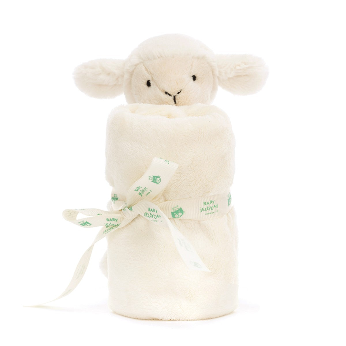Baby Jellycat Plush, Bashful Snuggly Blanket - Lamb