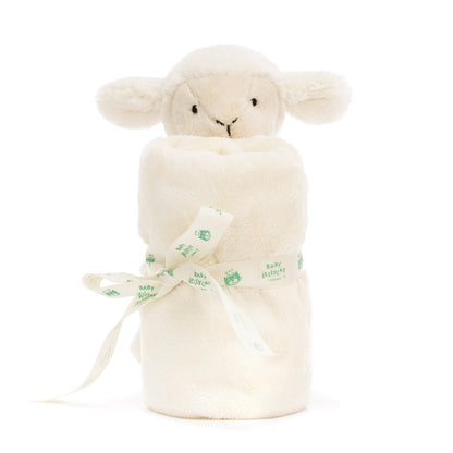 Baby Jellycat Plush, Bashful Snuggly Blanket - Lamb
