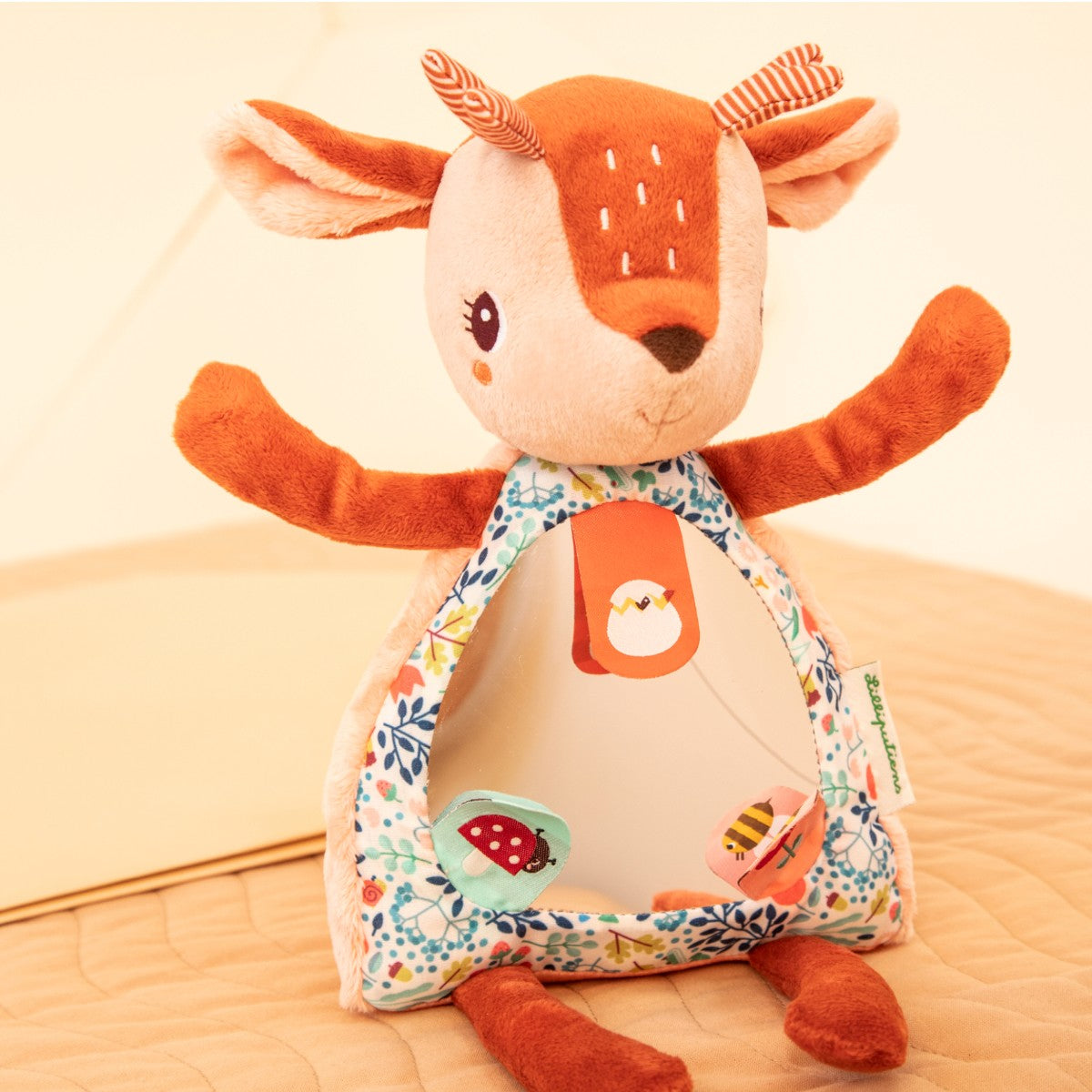 Lilliputiens Activity Toy, Stella Mirror, Peek-a-Boo