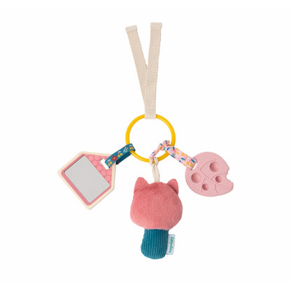 Lilliputiens Activity Rattle, Jeanne Sensory Rattle