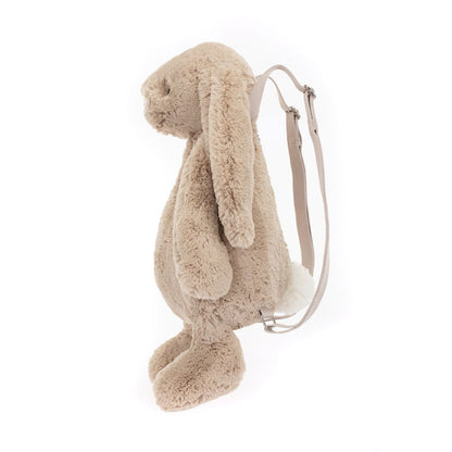 Jellycat Plush, Bashful Bunny, Beige Backpack - 32 cm
