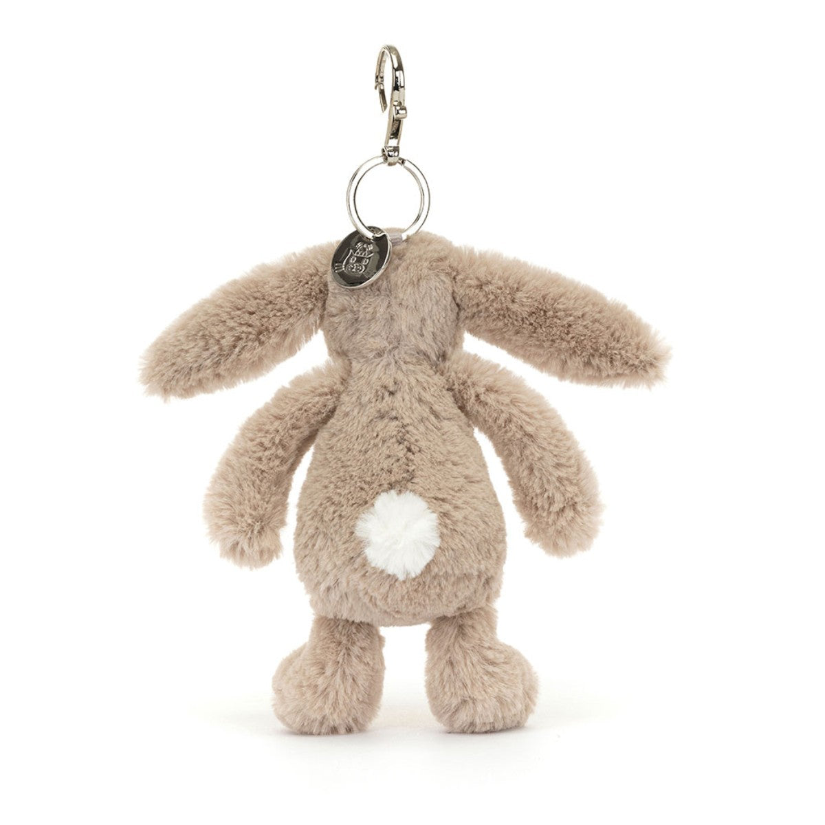 Jellycat Keychain, Bashful Bag Charm - Beige Bunny