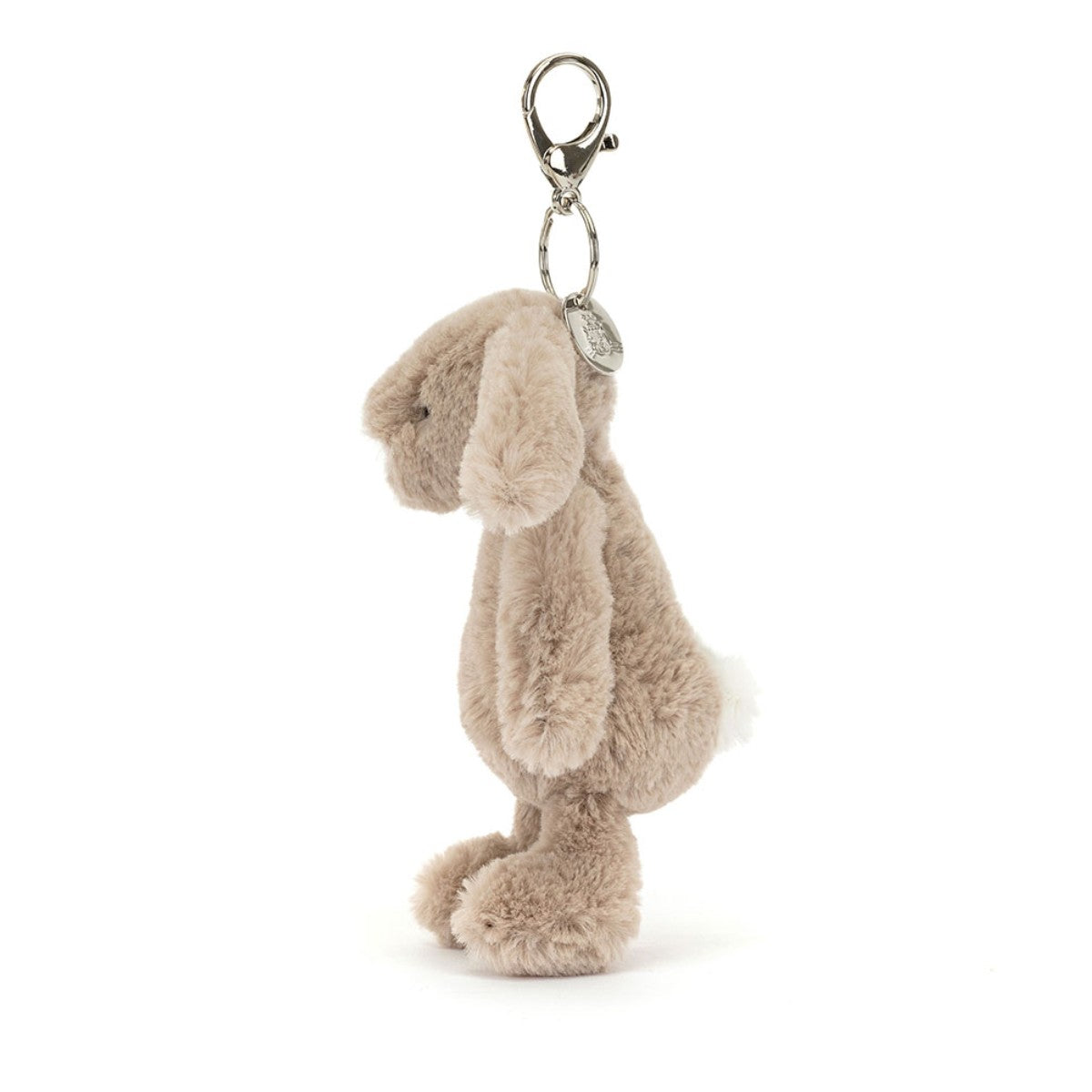 Jellycat Keychain, Bashful Bag Charm - Beige Bunny