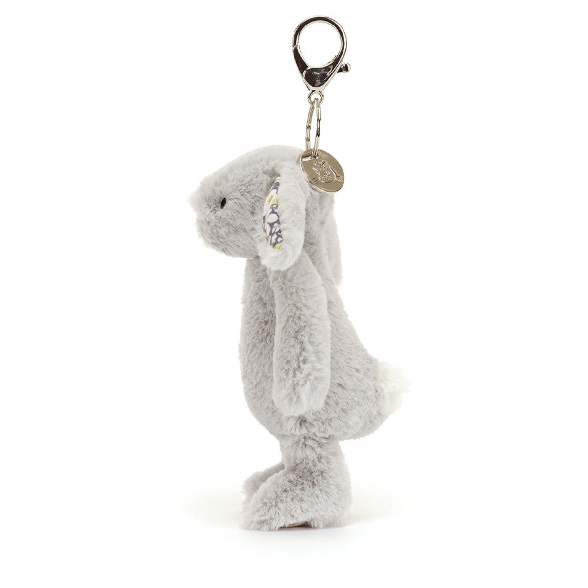 Jellycat Keyring, Bashful Bag Charm - Bobbie Jasmine Bunny