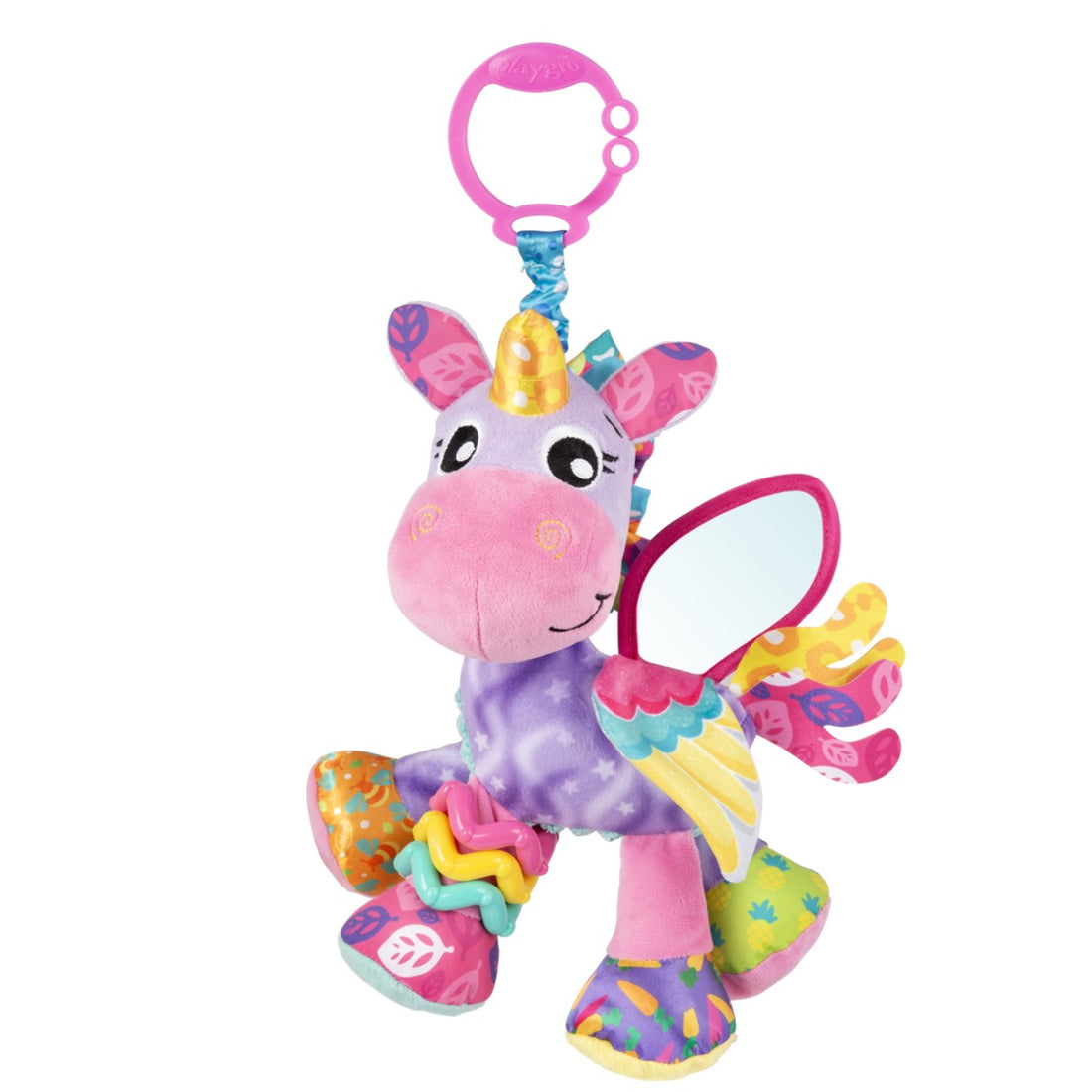 Playgro Baby Toy, Stella Unicorn with Hanging Clip