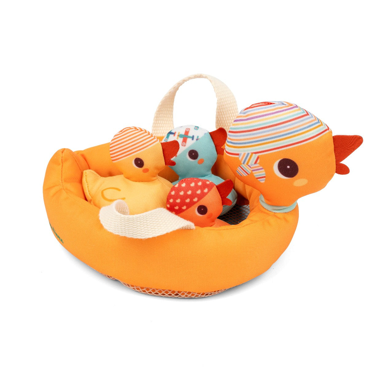 Lilliputiens Bath Toy, Mother Duck and Ducklings