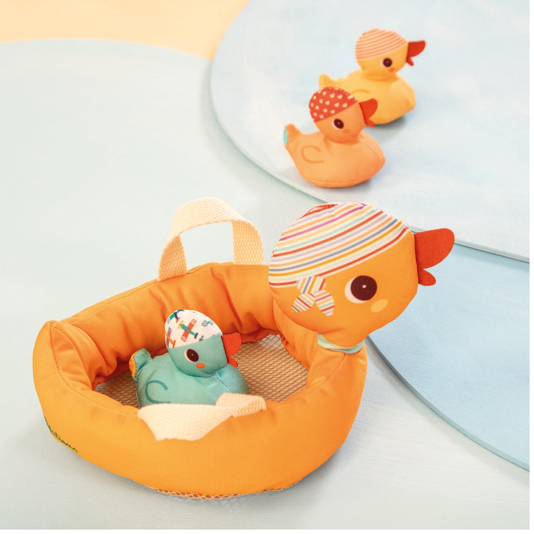Lilliputiens Bath Toy, Mother Duck and Ducklings