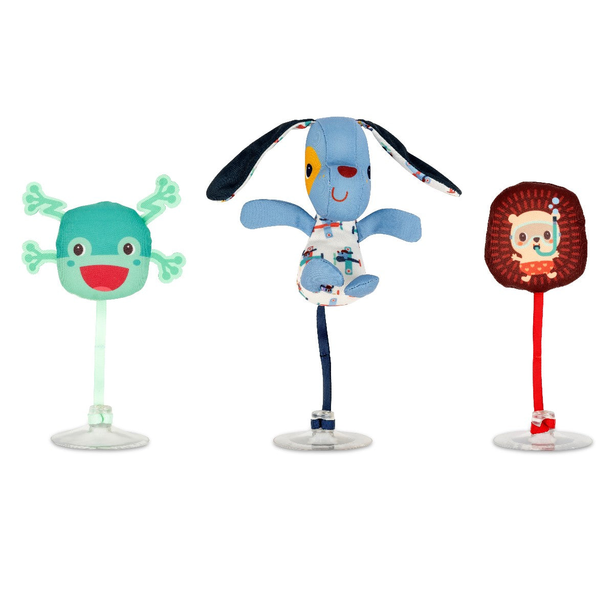 Lilliputiens Bath Toys – Jules &amp; Suction Cup Friends