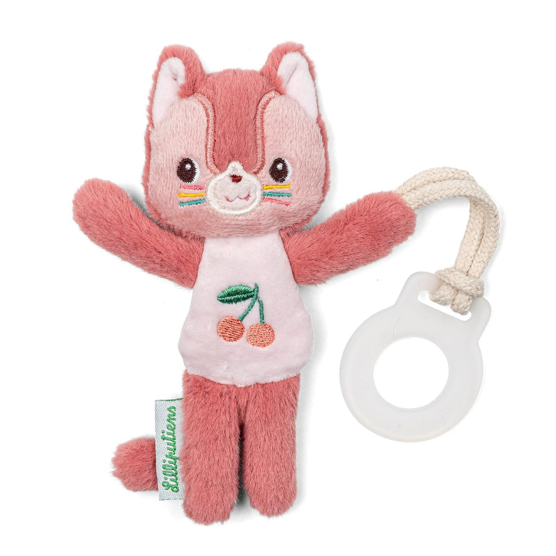 Lilliputiens Pacifier Holder, Jeannie Mini Van with Space for Pacifier