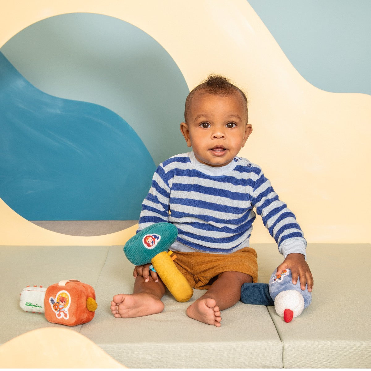 Lilliputiens Baby Toy, Tool Rattle – Drill