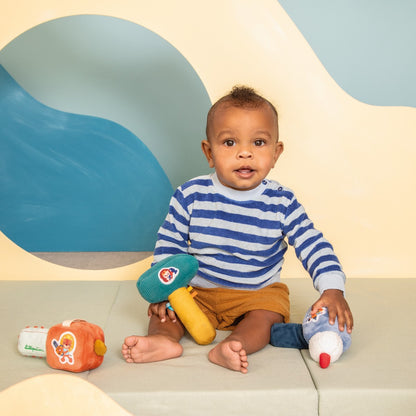 Lilliputiens Baby Toy, Tool Rattle – Drill