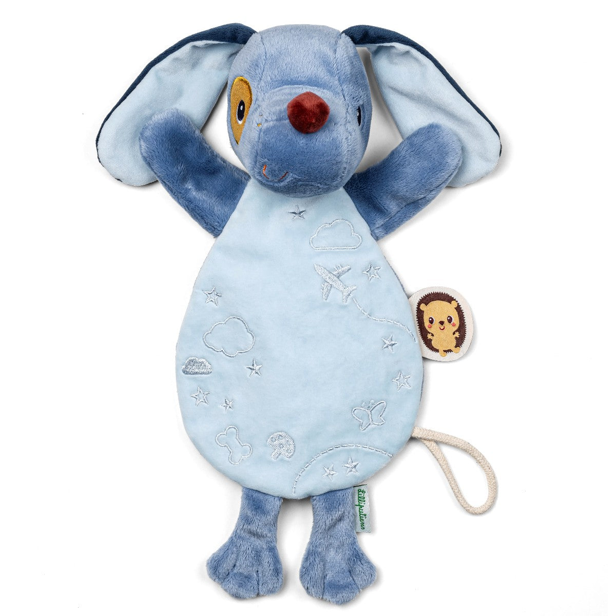 Lilliputiens Jules Security Blanket, Glow-in-the-Dark