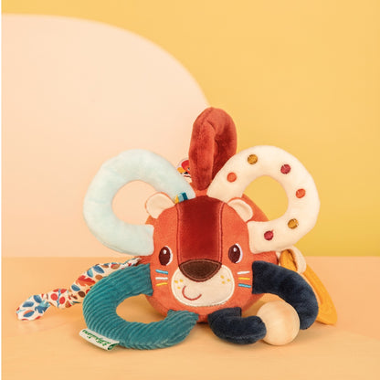 Lilliputiens Baby Toy, Jack Sensory Rattle