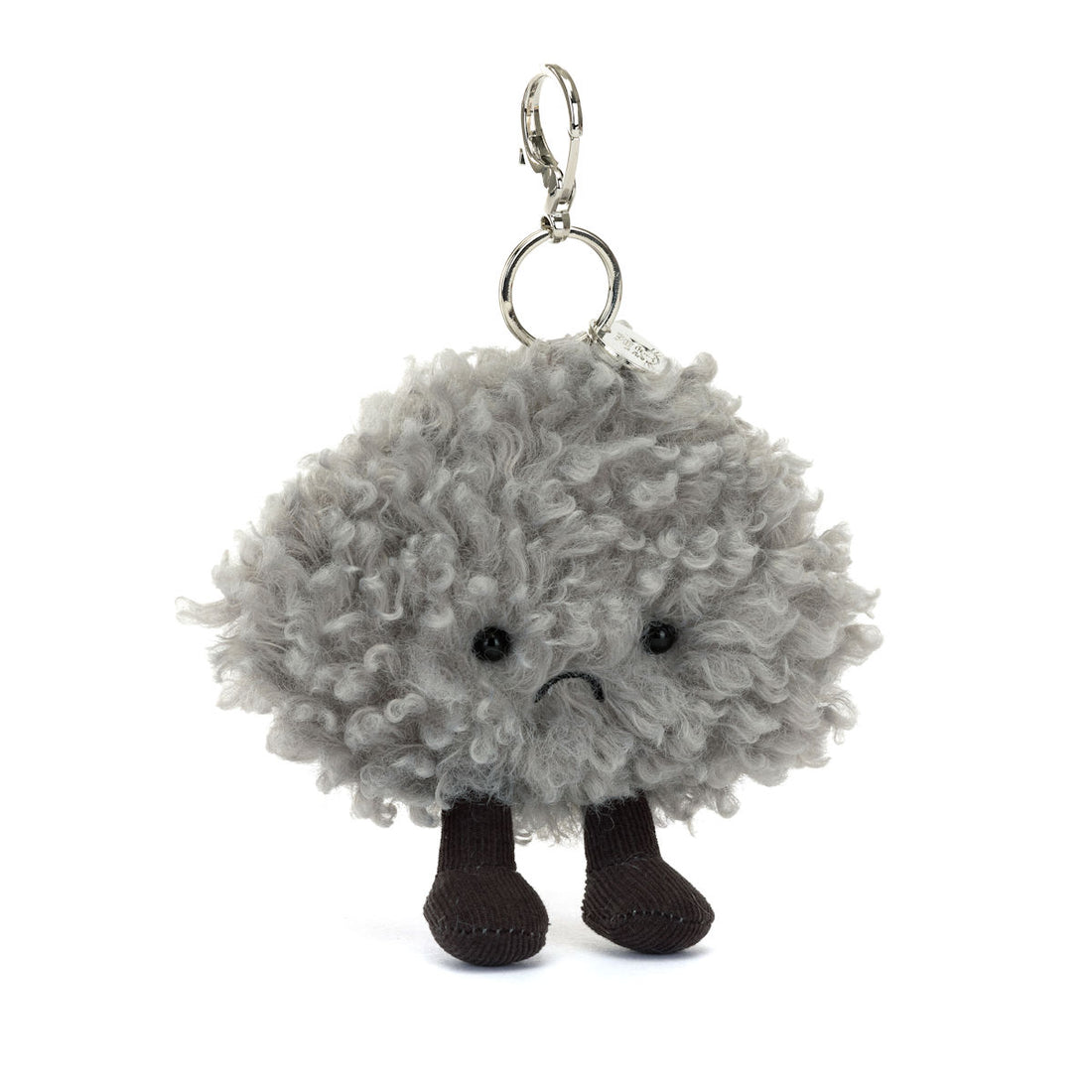 Jellycat Keychain, Fun Amuseables, Thundercloud Bag Charm