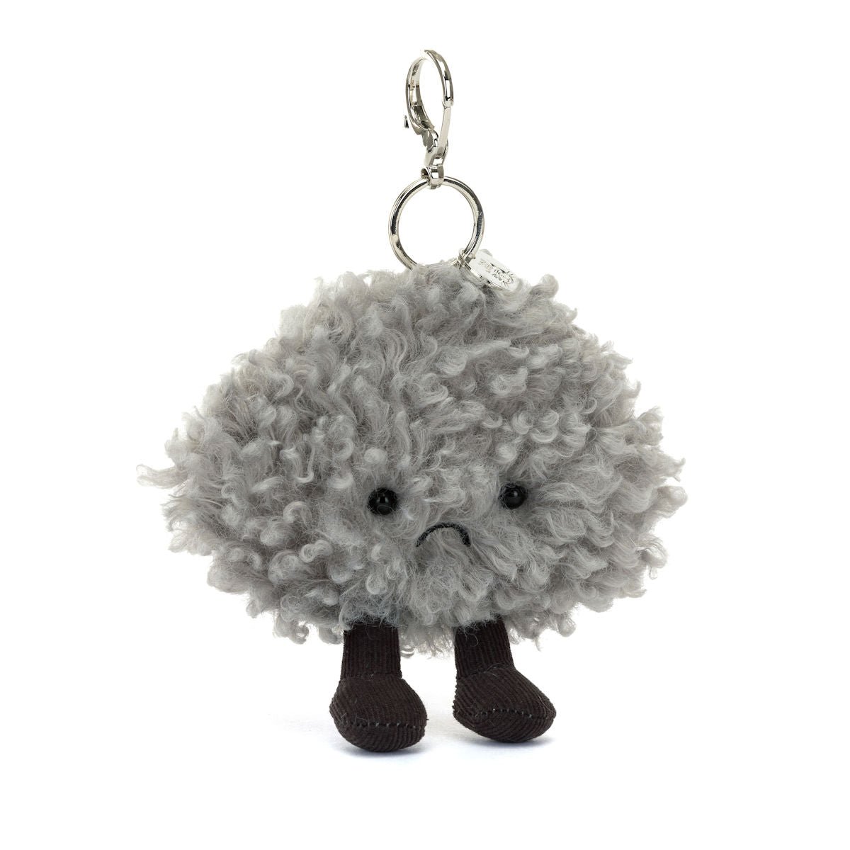 Jellycat Keychain, Fun Amuseables, Thundercloud Bag Charm