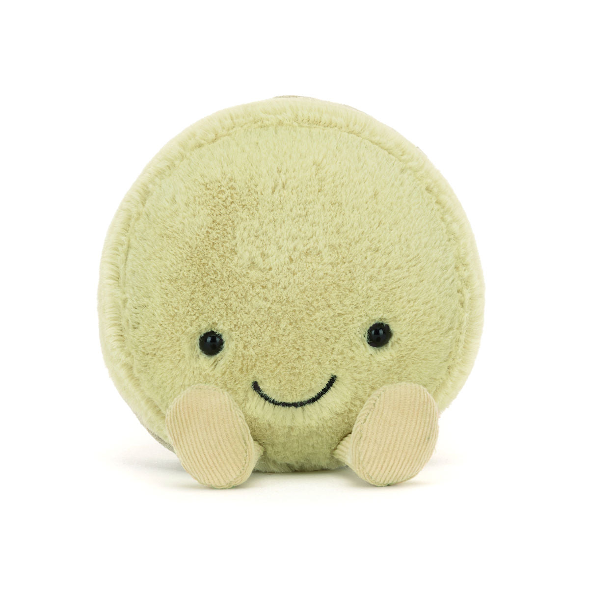 Jellycat Plush Toy, Amuseables Collection, Max Macaron Pistachio - 12 cm