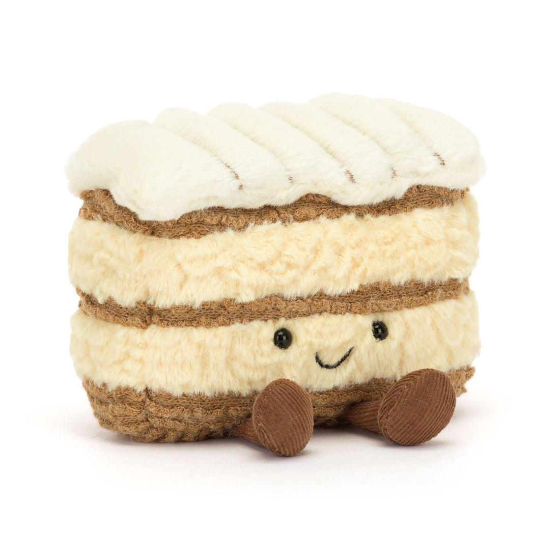 Jellycat Plush, Food Bake, Amuseables Millie Mille Feuille - 12 cm