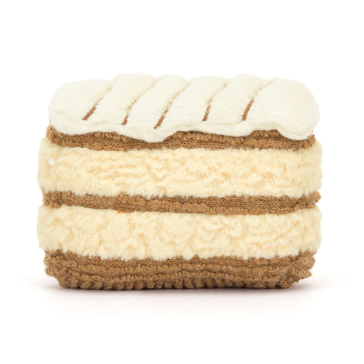 Jellycat Plush, Food Bake, Amuseables Millie Mille Feuille - 12 cm