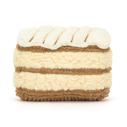 Jellycat Plush, Food Bake, Amuseables Millie Mille Feuille - 12 cm