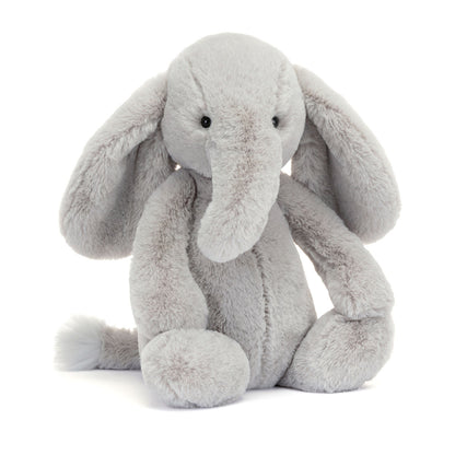 Jellycat Plush Toy, Bashful Luxe, Original Elephant - 31 cm