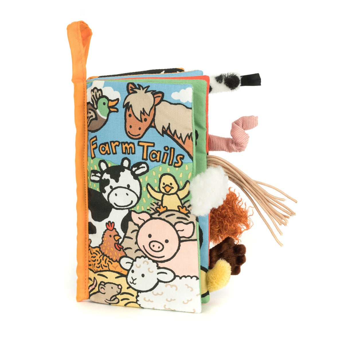Jellycat Activity Book, Tails Book - Farmyard Edition