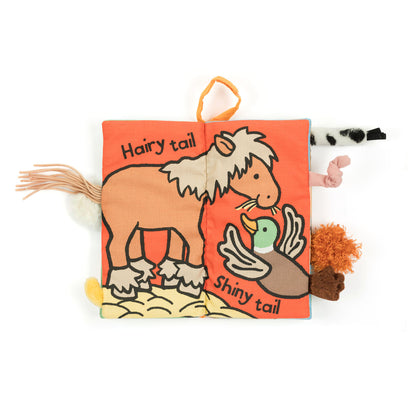 Jellycat Activity Book, Tails Book - Farmyard Edition
