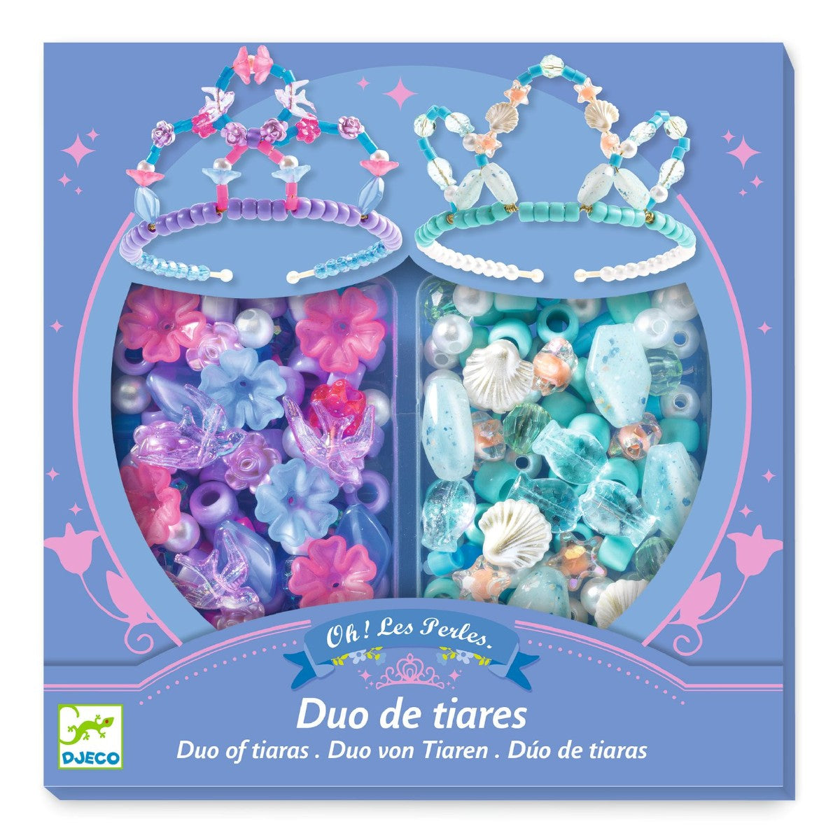Djeco Beads, Blue Tiara