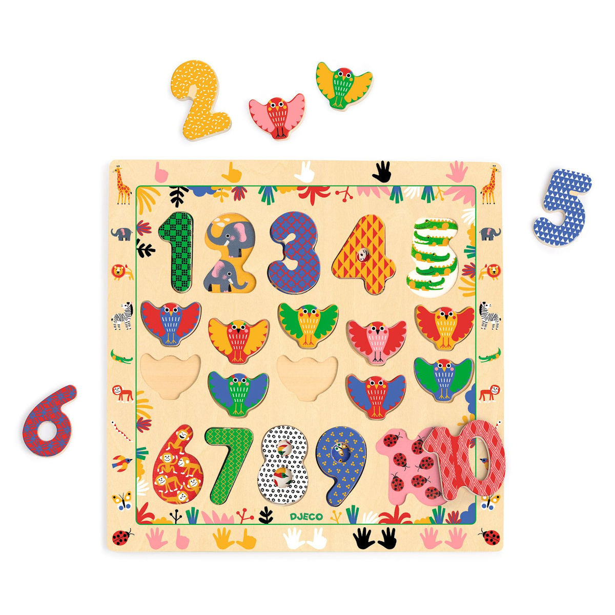 Djeco Wooden Puzzle – We Count