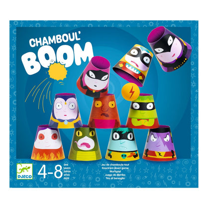 Djeco Stack and Tumble, Funny Faces