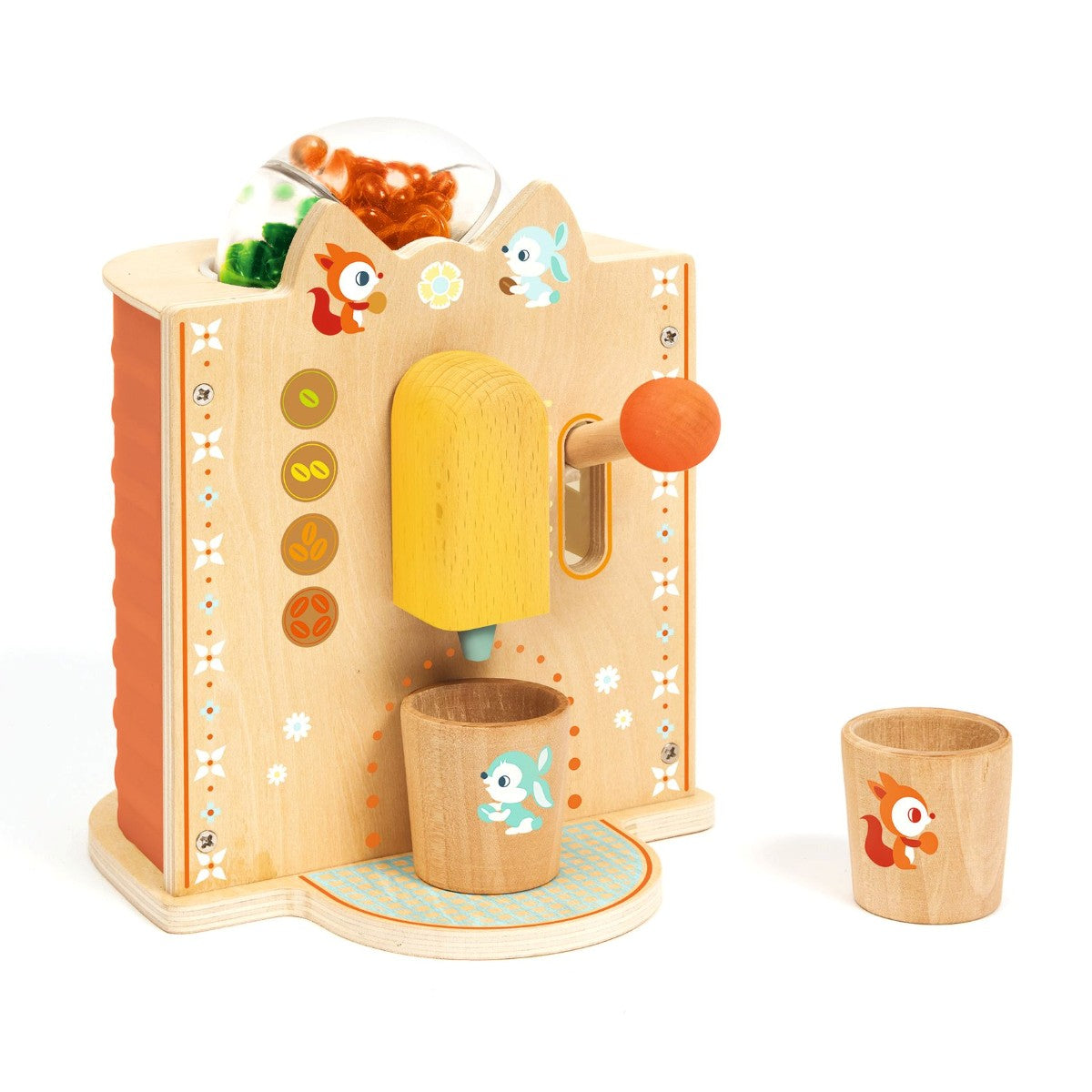 Djeco Play Food, Espresso Coffee Machine