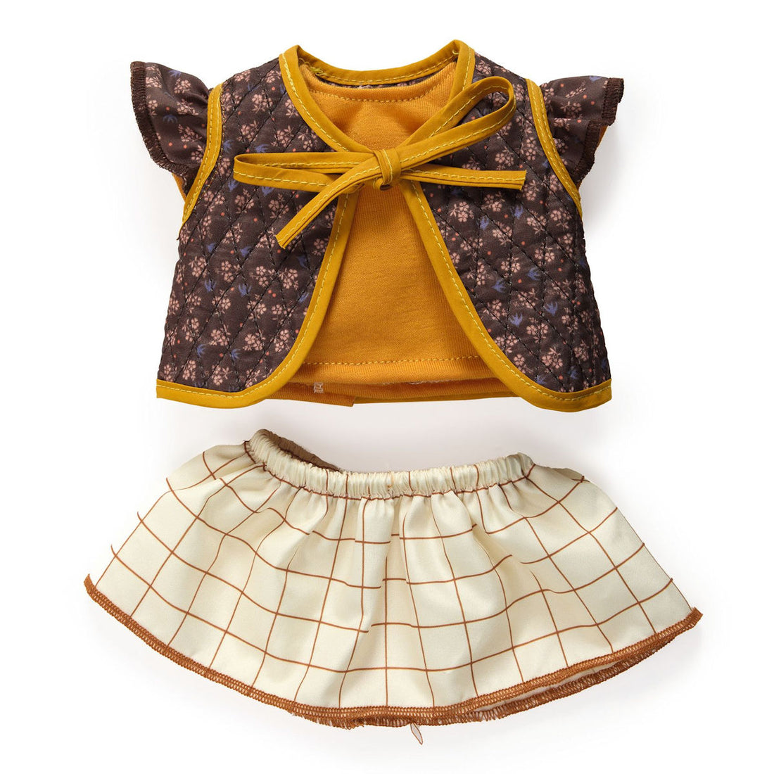 Djeco Lovely Pomea Doll Outfit, Set with Vest