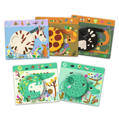 Djeco Game, Find and Turn - The Savanna