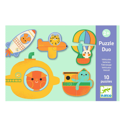Djeco Puzzle Duo, Transport