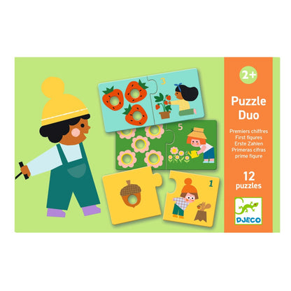 Djeco Puzzle Duo – Numbers