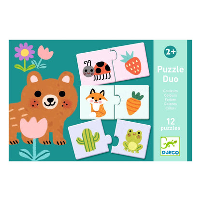 Djeco Puzzle Duo – Colours