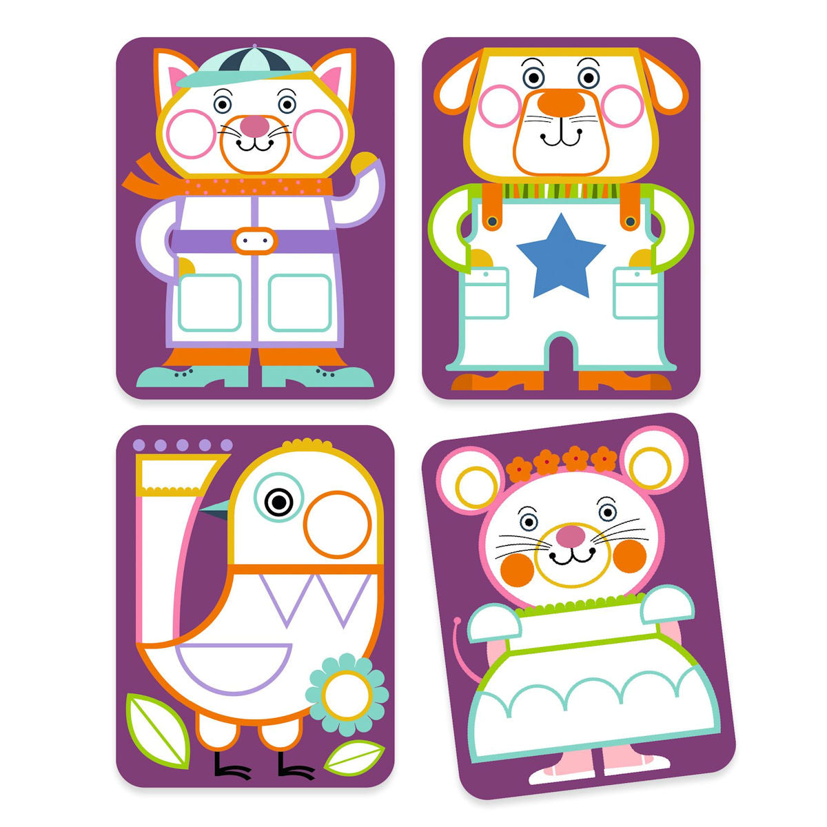 Djeco Creative Painting, Chubby Cheeks