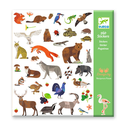 Djeco Stickers, Fauna