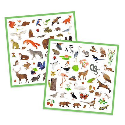 Djeco Stickers, Fauna