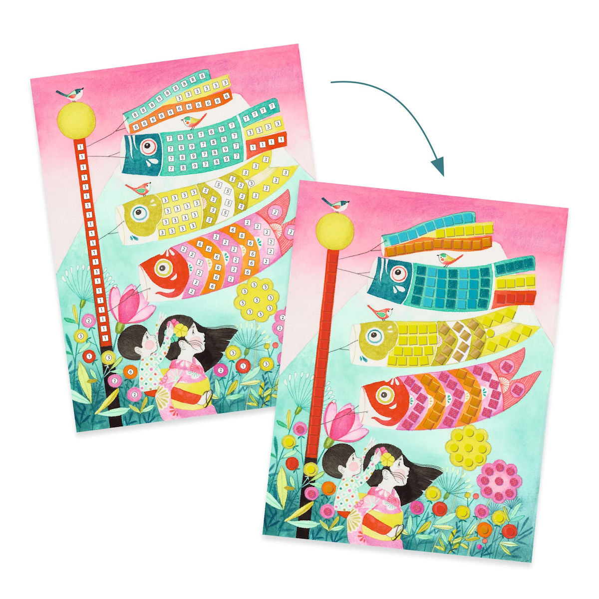 Djeco Creative Mosaic, Kyoto