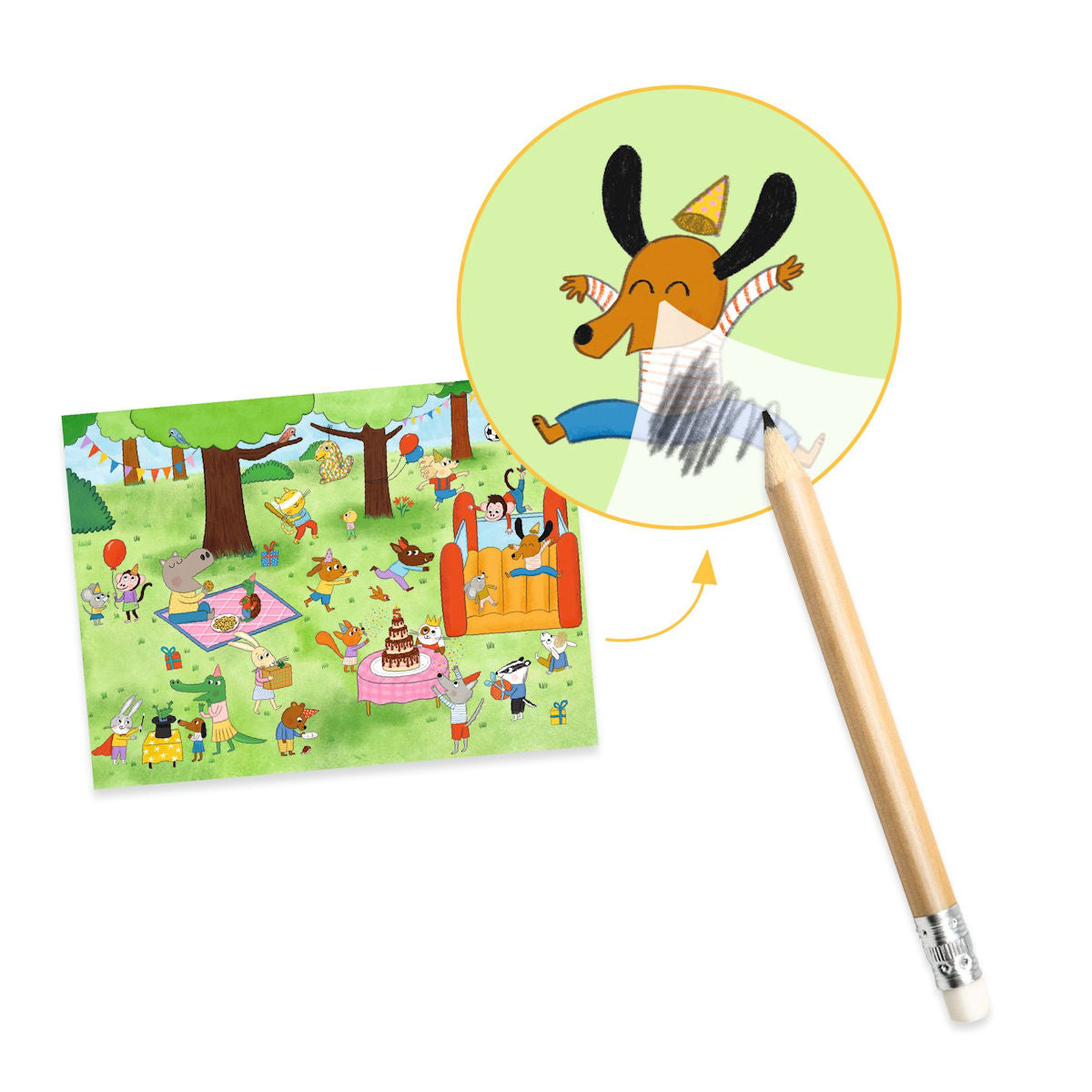 Djeco Transfer Pictures, Party Time